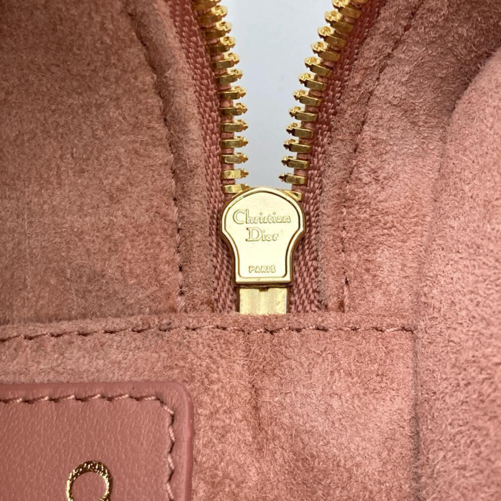 CHRISTIAN DIOR Pink Leather Shoulder Bag - Picture 8 of 8